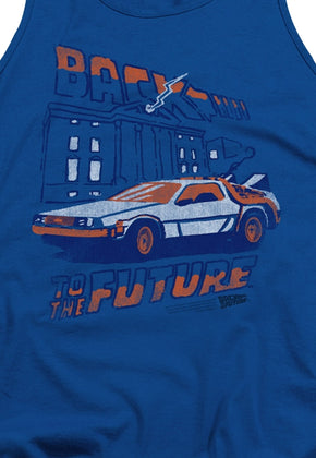 Clock Tower Back To The Future Tank Top