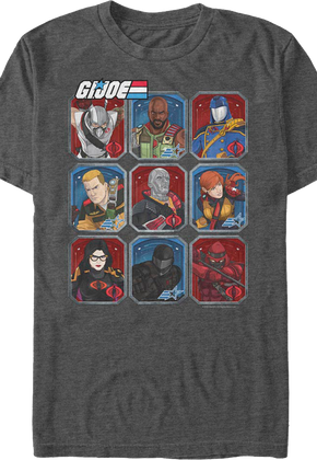 Cobra And Joes Collage GI Joe T-Shirt