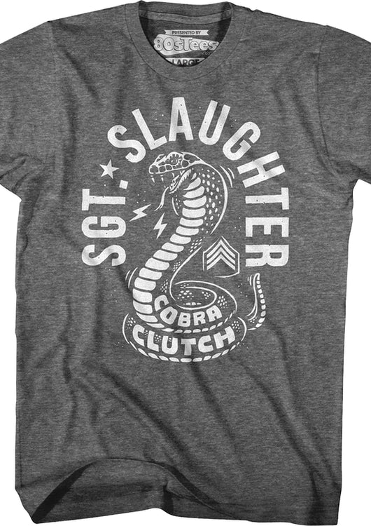 Cobra Clutch Sgt. Slaughter T-Shirt - main product image