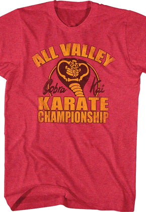 Cobra Kai Championship Shirt