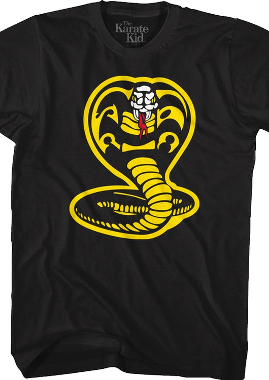 Cobra Kai Logo Karate Kid T-Shirt - main product image