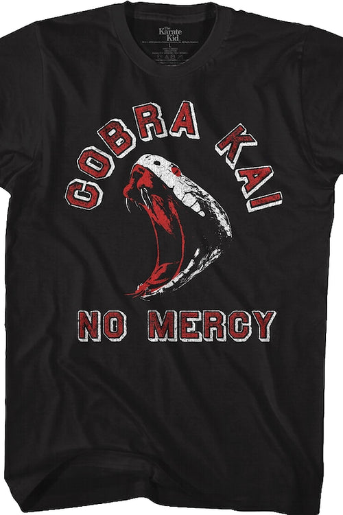 Cobra Kai No Mercy Karate Kid T-Shirtmain product image