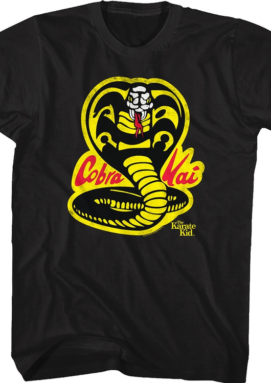 Cobra Kai Sweep The Leg Karate Kid T-Shirt - main product image