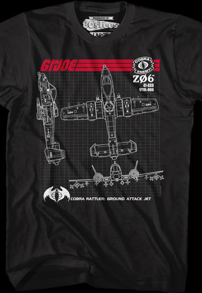 Cobra Rattler GI Joe T-Shirt