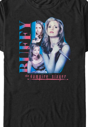 Fifth Sun Collage Buffy The Vampire Slayer T-Shirt