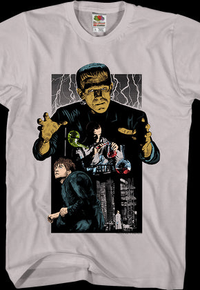 Collage Frankenstein T-Shirt