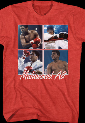 Collage Muhammad Ali T-Shirt