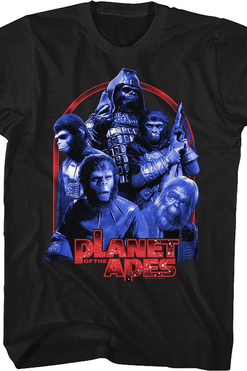 Collage Planet Of The Apes T-Shirtmain product image