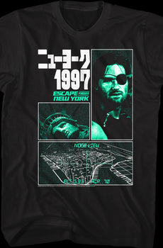 Collage Poster Escape From New York T-Shirt