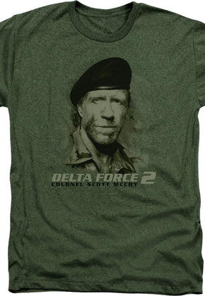 Colonel Scott McCoy Delta Force 2 T-Shirt