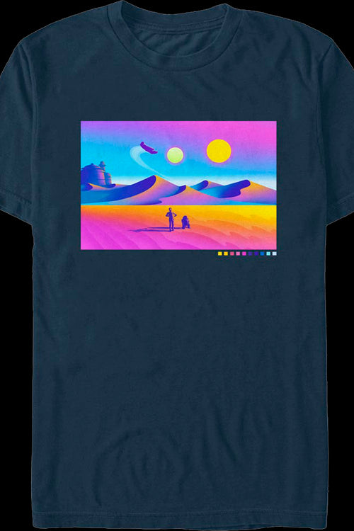 Color Spectrum Journey Star Wars T-Shirtmain product image