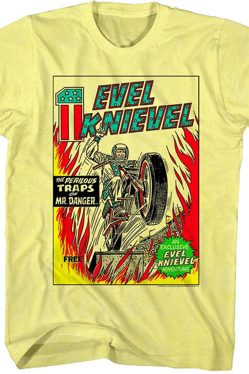 Comic Book Cover Evel Knievel T-Shirtmain product image