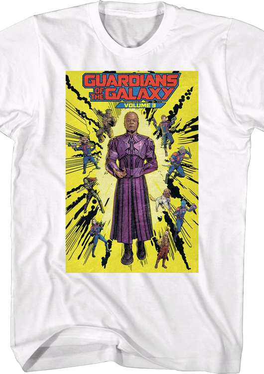 Comic Book Cover Guardians Of The Galaxy Volume 3 T-Shirt - main product image