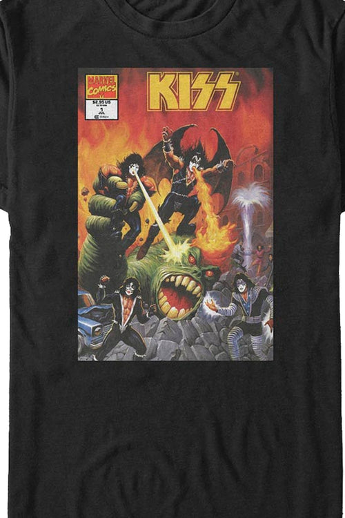 Comic Book Cover KISS T-Shirtmain product image