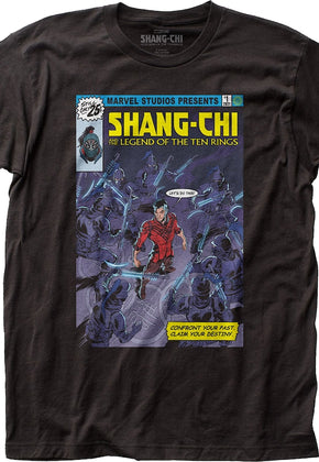 Comic Book Cover Shang-Chi and the Legend of the Ten Rings T-Shirt