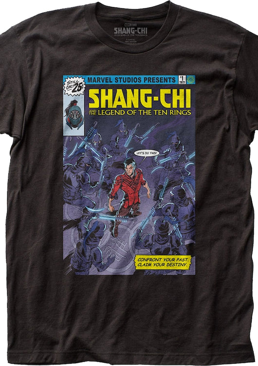 Comic Book Cover Shang-Chi and the Legend of the Ten Rings T-Shirt - main product image
