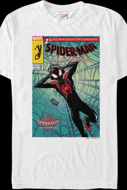 Comic Book Cover Spider-Man Into The Spider-Verse T-Shirtmain product image