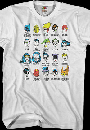 Comic Book Issues Justice League T-Shirt