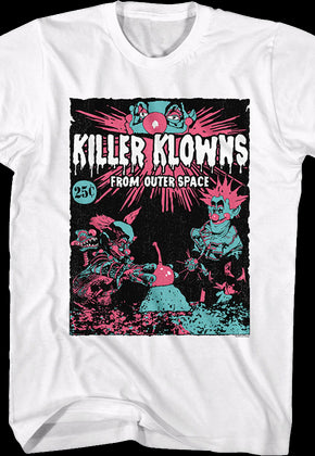 Comic Book Killer Clowns From Outer Space T-Shirt