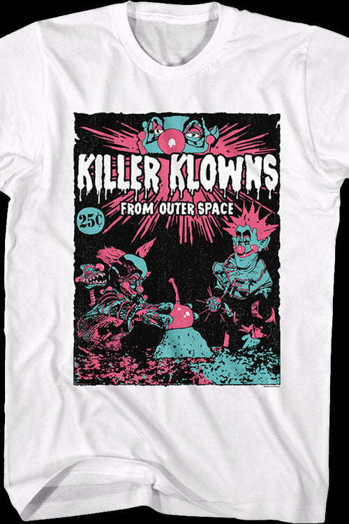 Comic Book Killer Clowns From Outer Space T-Shirtmain product image