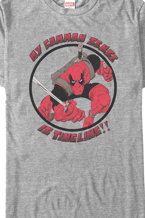 Common Sense Deadpool T-Shirtmain product image