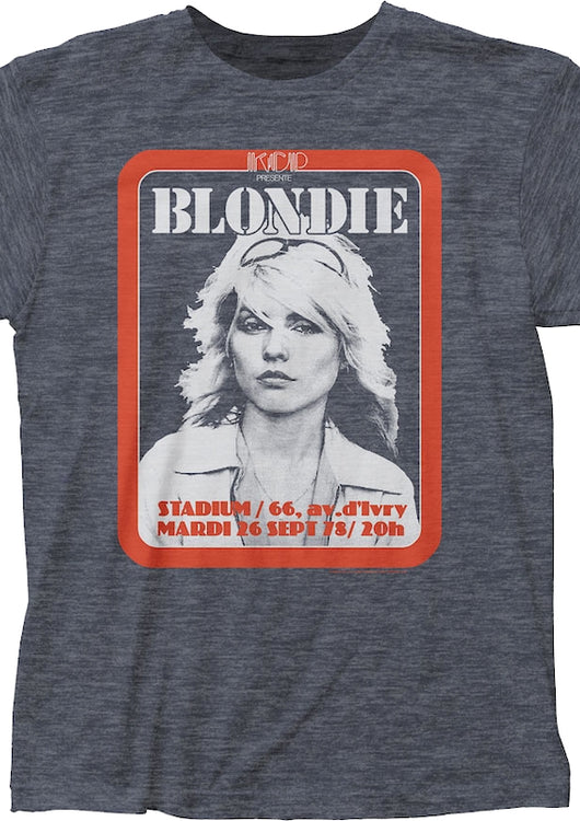 Concert Poster Blondie T-Shirt - main product image