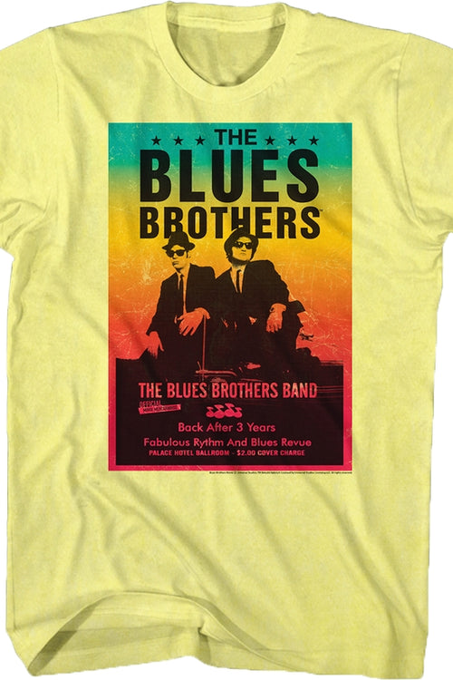 Yellow Concert Poster Blues Brothers T-Shirtmain product image