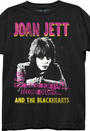 Concert Poster Joan Jett T-Shirt