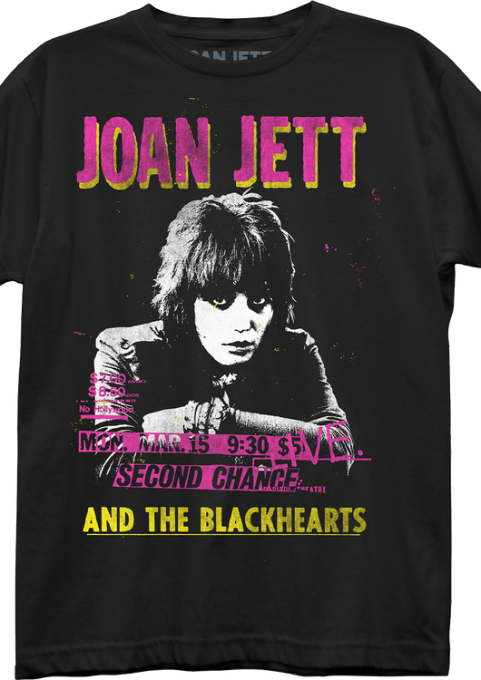 Concert Poster Joan Jett T-Shirt - main product image