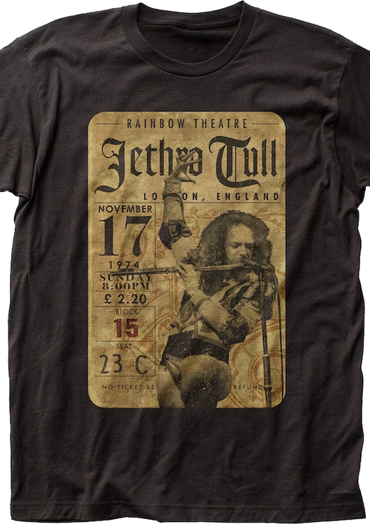 Concert Ticket Jethro Tull T-Shirt - main product image