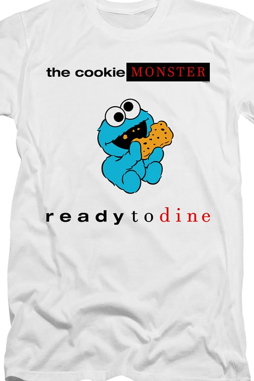 Cookie Monster Ready To Dine Sesame Street T-Shirtmain product image