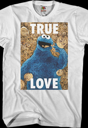 Cookie Monster True Love Sesame Street T-Shirt