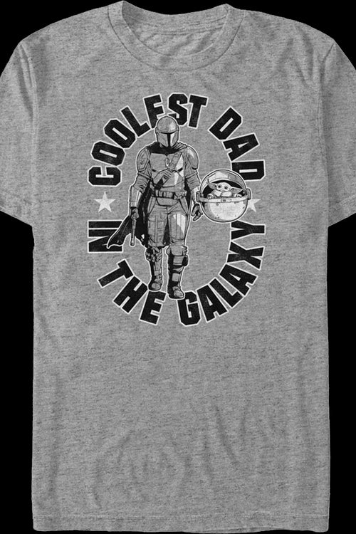 Coolest Dad In The Galaxy The Mandalorian Star Wars T-Shirtmain product image
