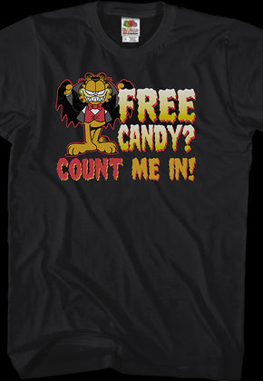 Count Me In Garfield T-Shirt