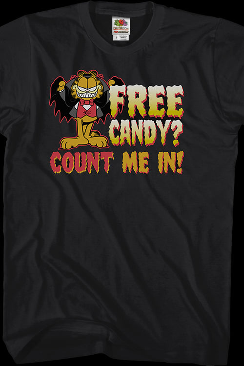 Count Me In Garfield T-Shirtmain product image