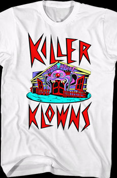 Crazy House Killer Klowns From Outer Space T-Shirt