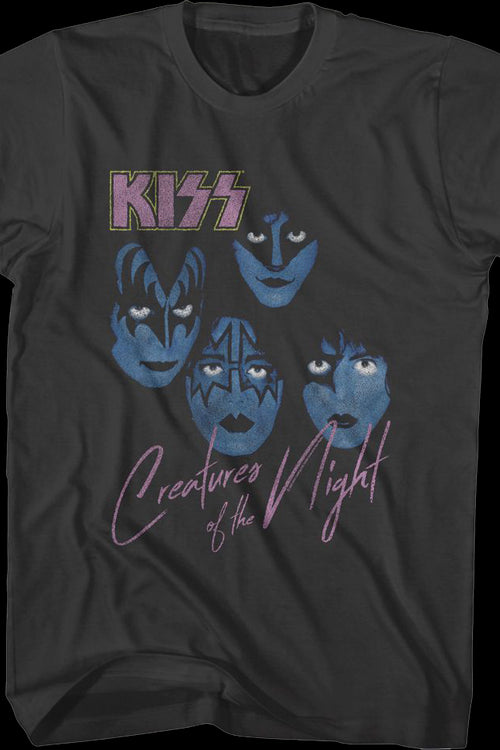 Creatures of the Night Album Cover KISS T-Shirtmain product image