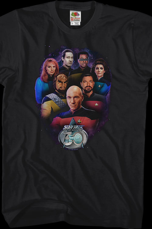 Crew 30th Anniversary Star Trek The Next Generation T-Shirtmain product image