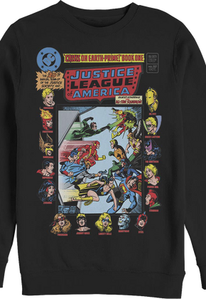 Crisis On Earth-Prime DC Comics Sweatshirt