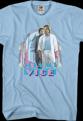 Crockett and Tubbs Miami Vice T-Shirt