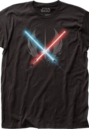 Crossed Lightsabers Obi-Wan Kenobi Star Wars T-Shirt