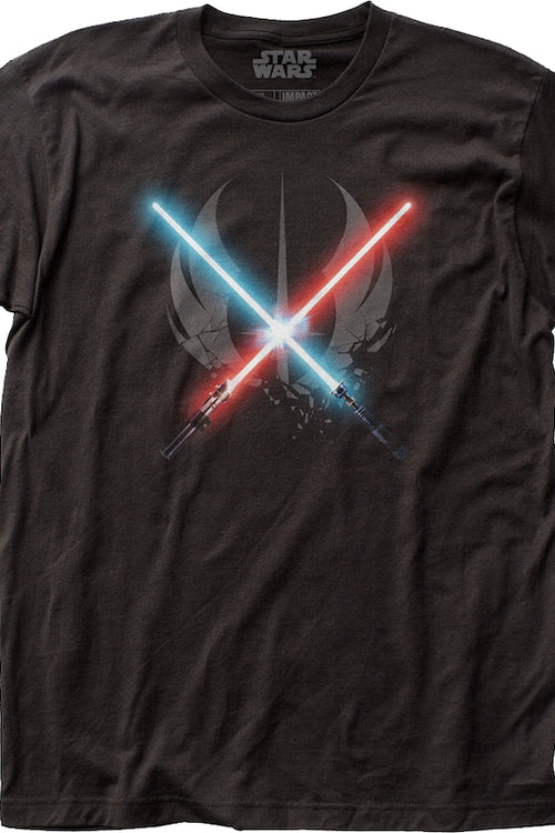 Crossed Lightsabers Obi-Wan Kenobi Star Wars T-Shirtmain product image
