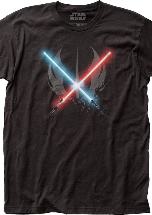 Crossed Lightsabers Obi-Wan Kenobi Star Wars T-Shirt - main product image