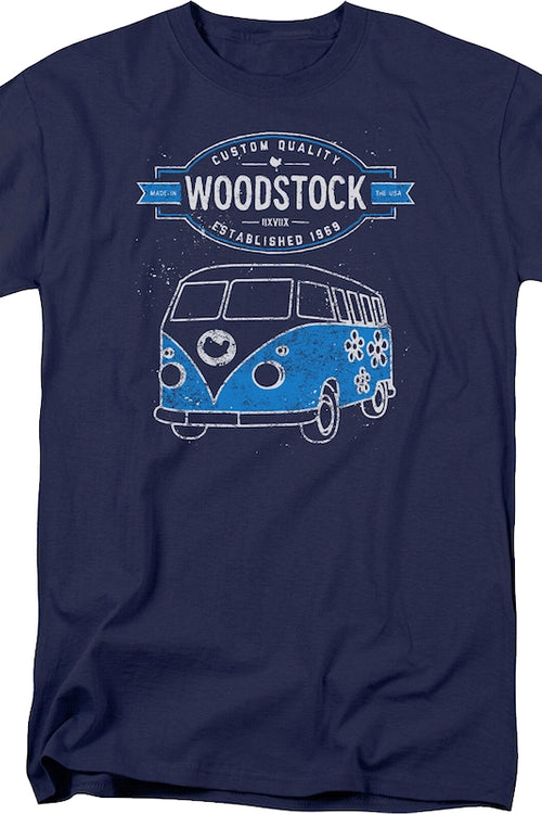 Custom Quality Van Woodstock T-Shirtmain product image