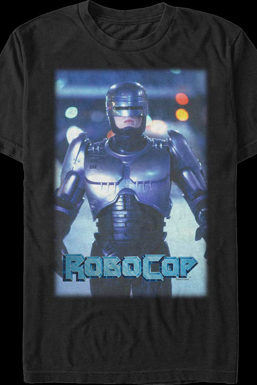 Cyborg Walk Robocop T-Shirtmain product image