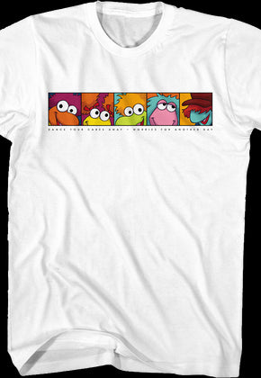 Dance Your Cares Away Panels Fraggle Rock T-Shirt