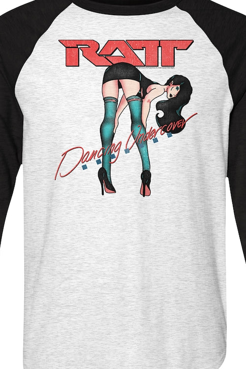 Dancing Undercover Ratt Raglan Baseball Shirtmain product image