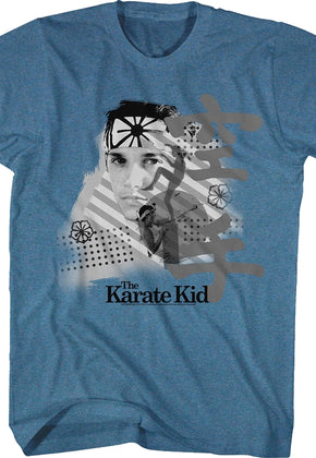 Daniel LaRusso Collage Karate Kid T-Shirt