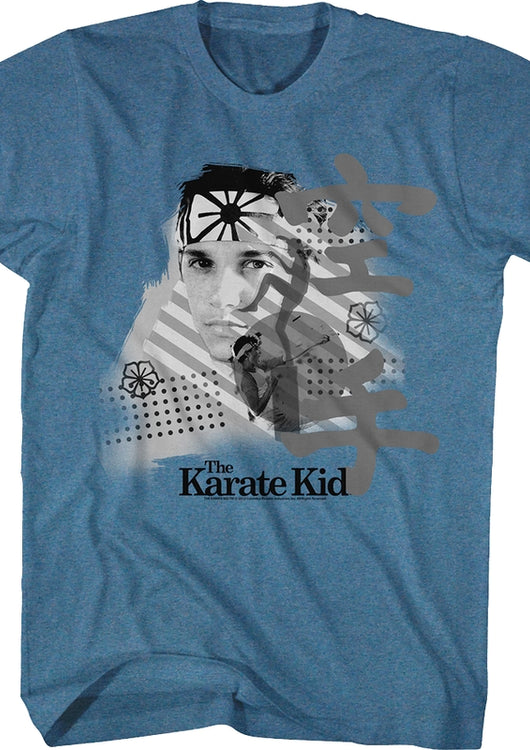 Daniel LaRusso Collage Karate Kid T-Shirt - main product image