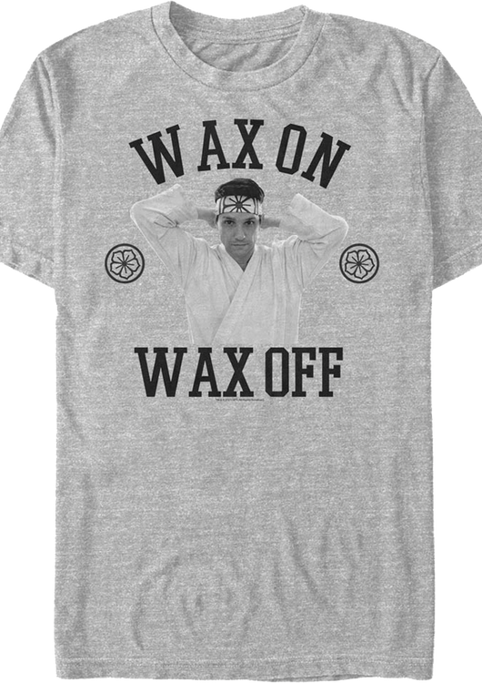 Wax On Wax Off Cobra Kai T-Shirt - main product image